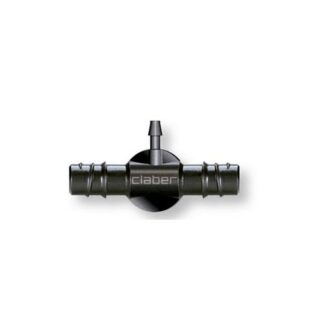 Raccordo derivatore impianto irrigazione Raccordo derivatore Claber 91073 RAINJET a 3 vie per tubi capillare 1/ (ord.min.1.00 unità)
