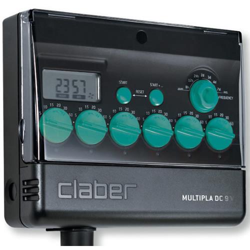 Programmatore irrigazione Programmatore irrigazione Claber 8060 RAINJET Multipla 9V (ord.min.1.00 unità)