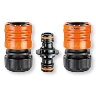 Raccordo giunzione tubi irrigazione Raccordo giunzione Claber 8818 GARDENLIFE Set attacca e stacca Quick C (ord.min.1.00 unità)