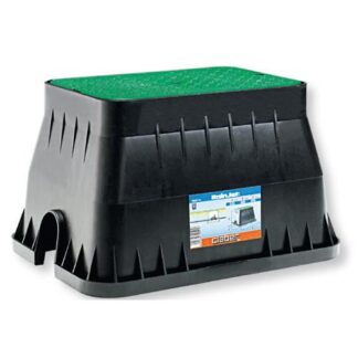 Pozzetto impianto irrigazione Pozzetto Claber 90515 RAINJET Medio con coperchio Nero e Verde (ord.min.1.00 unità)