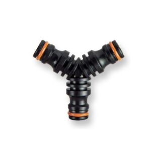 Raccordo derivatore impianto irrigazione Raccordo derivatore Claber 8615 GARDENLIFE 3 vie innesto rapido univer (ord.min.1.00 unità)