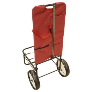 Carrello spiaggia Amicasa Maxy pieghevole Rosso Carrello spiaggia (ord.min.1.00unità)