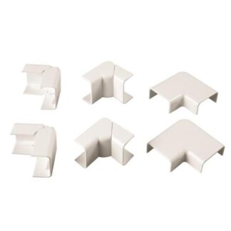 Kit accessori canaline elettriche Kit accessori Poly Pool PP0217 set angoli per canaline da 30x15 mm Bia (ord.min.1.00 unità)