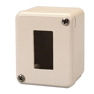 Scatola elettrica Scatola elettrica Poly Pool PP0153 esterna per 1 modulo Avorio (ord.min.1.00 unità)