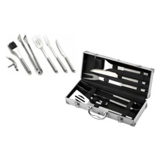 Set attrezzi barbecue Set attrezzi barbecue Ompagrill 06420 Cromo (ord.min.1.00 unità)