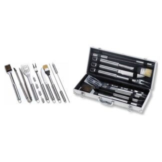 Set attrezzi barbecue Set attrezzi barbecue Ompagrill 01245 Cromo (ord.min.1.00 unità)