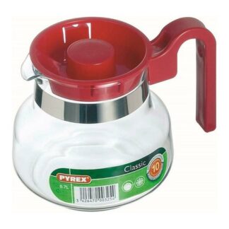 Caraffa Caraffa Pyrex 710A200 5646 CLASSIC con coperchio Rosso (ord.min.1.00 unità)