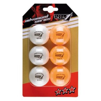 Palline ping pong Mandelli 703732 SPORT ONE 3 Stars Palline ping pong (ord.min.1.00unità)
