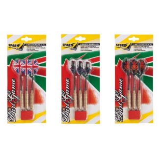 Set freccette Set freccette Mandelli 602608 SPORT ONE De Luxe Assortito (ord.min.1.00 unità)