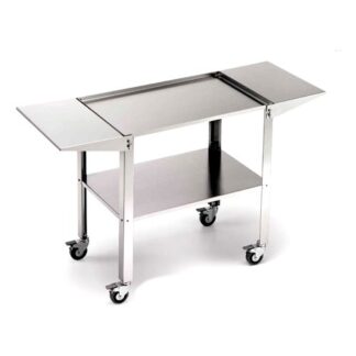 Carrello barbecue Carrello barbecue Ompagrill 46130 Plancha Double Silver (ord.min.1.00 unità)