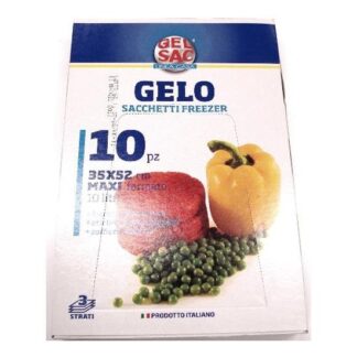 Sacchetti congelatore Sacchetti congelatore Gel Sac 504091 GELO con laccetti Trasparente azz (ord.min.1.00 unità)