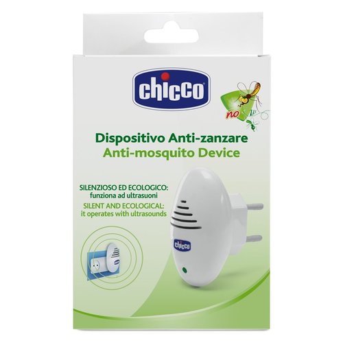 Dispositivo antizanzare Dispositivo antizanzare ad ultrasuoni con spina 220V Chicco 0000722110 (ord.min.1.00 unità)