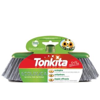 Scopa Scopa Tonkita TK6706 WE LIKE GREEN Ecologica per Interni (ord.min.1.00 unità)