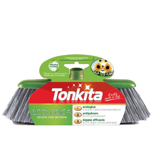 Scopa Scopa Tonkita TK6706 WE LIKE GREEN Ecologica per Interni (ord.min.1.00 unità)