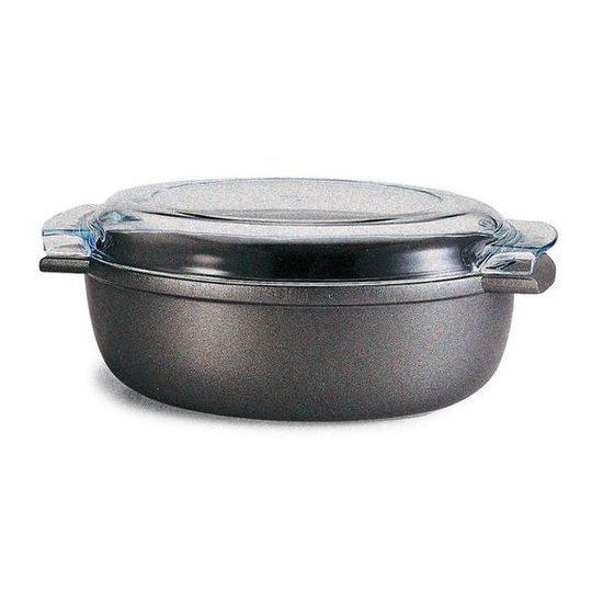 Rostiera Rostiera Risoli 00109F 36T00 SAPORELLA con coperchio Nero (ord.min.1.00 unità)