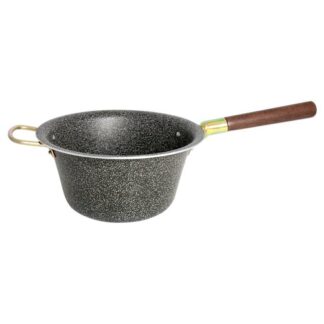 Paiolo Lar 4003 26 manico legno Grigio pietra Paiolo (ord.min.1.00unità)