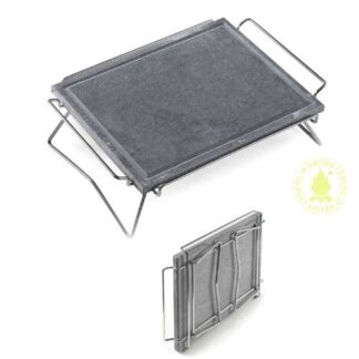 Piastra ollare Piastra ollare Ompagrill DS30 40SP con supporto pieghevole (ord.min.1.00 unità)
