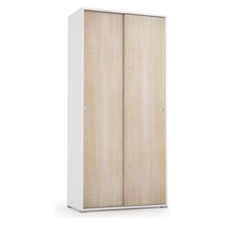 Armadio multiuso Armadio Terraneo EL115BROV4RIP SLIDE Bianco e Rovere (ord.min.1.00 unità)