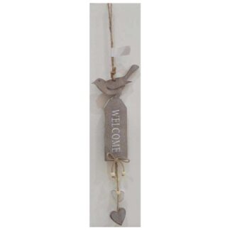 Accessorio decorativo Accessorio decorativo Amicasa Art 23 Pendaglio welcome Assortito (ord.min.1.00 unità)