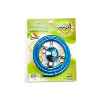 Regolatore pressione gas Regolatore pressione gas Ompagrill R3037 set con tubo per GPL (ord.min.1.00 unità)