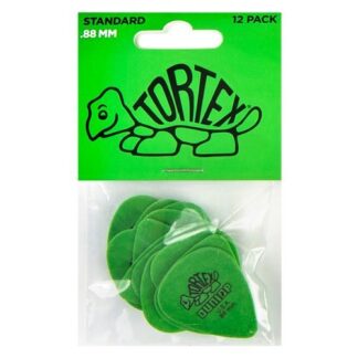 Plettri Plettri Dunlop 418P 88 TORTEX Standard Verde (ord.min.1.00 unità)