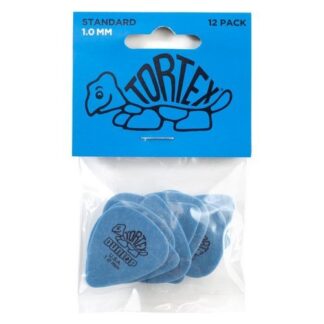 Plettri Plettri Dunlop 418P 10 TORTEX Standard Blue (ord.min.1.00 unità)