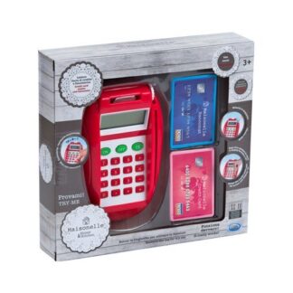 Cassa giocattolo Ods 33811 MAISONELLE Lettore carta di credito con cal Registratore di cassa (ord.min.1.00unità)