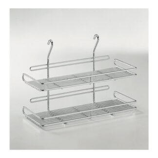 Mensola barra sottopensile Mensola barra sottopensile Lemi 30305 COLLEZIONE WIRE 2 Ripiani Cromo (ord.min.1.00 unità)