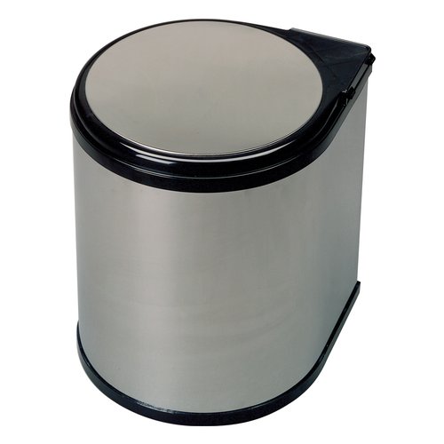 Pattumiera incasso Pattumiera incasso Gollinucci LINEA 270 274 Inox e Nero (ord.min.1.00 unità)