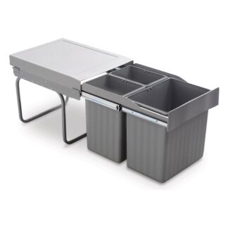 Pattumiera differenziata incasso Pattumiera incasso Gollinucci LINEA 222 292 Grigio (ord.min.1.00 unità)