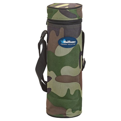Porta bottiglie termico Uniflame 025170 MILITARE con tracolla Assortit Porta bottiglie termico (ord.min.1.00unità)