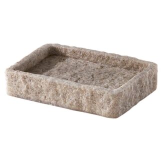 Porta sapone appoggio Porta sapone appoggio Gedy AR1103 ARIES Beige pietra (ord.min.1.00 unità)