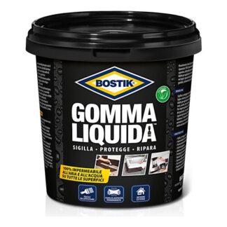 Impermeabilizzante Impermeabilizzante Uhu Bostik 6310770 Gomma Liquida Nero (ord.min.1.00 unità)