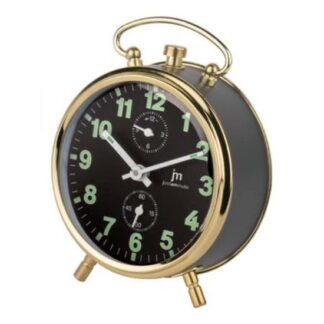 Sveglia Sveglia Lowell JC8001N JUSTAMINUTE Meccanica a chiave Black (ord.min.1.00 unità)