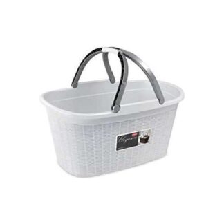 Cesta Stefanplast 30200 ELEGANCE con manici Bianco Cesta multiuso (ord.min.1.00unità)