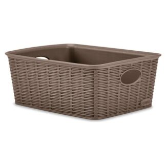 Cestino Cestino Stefanplast 30971 ELEGANCE High Tortora (ord.min.1.00 unità)