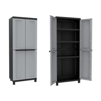 Armadio plastica Armadio plastica Terry 1002708 TWIST Black 2680 Grigio e Nero (ord.min.1.00 unità)