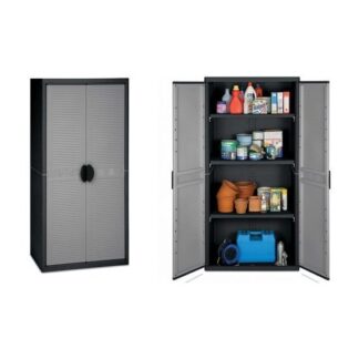 Armadio plastica Armadio plastica Terry 1002206 JUMBO QBLACK 2900 Grigio e Nero (ord.min.1.00 unità)