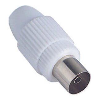 Connettore antenna Connettore antenna Fanton 32020 Presa Coassiale Tv Bianco (ord.min.1.00 unità)