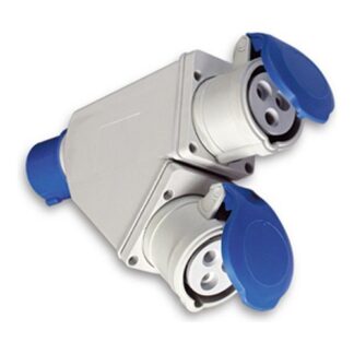 Adattatore presa elettrica Adattatore Fanton 73105 Blu e Bianco (ord.min.1.00 unità)