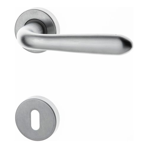 Maniglie porta Maniglie porta coppia con rosetta con bocchetta Ghidini 55796281003 UN (ord.min.1.00 unità)
