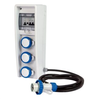 Quadro elettrico industriale Quadro elettrico industriale Fanton 74309 ULISSE ASC IP65 3 prese CEE (ord.min.1.00 unità)