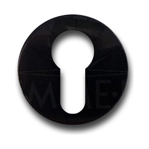 Bocchetta foro chiave Bocchetta foro chiave Ghidini 88948635005 MINNY Yale Nero (ord.min.1.00 unità)