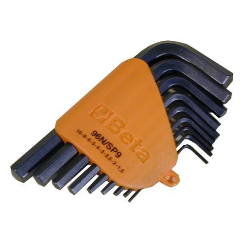 Set chiavi maschio esagonale Set chiavi maschio esagonale Beta 000960644 96N/SC Nero (ord.min.1.00 unità)