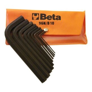 Set chiavi maschio esagonale Set chiavi maschio esagonale Beta 000960650 96N/B10 Nero (ord.min.1.00 unità)
