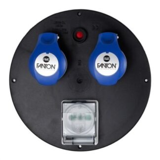 Disco prese avvolgicavo Disco prese avvolgicavo Fanton 01913 3P con disgiuntore termico (ord.min.1.00 unità)