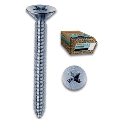 Set viti per metallo Viti metallo Mustad AUACHP390190B8C Zincato (ord.min.1.00 unità)