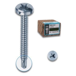 Set viti per metallo Viti metallo Mustad DXADHC420250C8C DRILLEX Zincato (ord.min.1.00 unità)