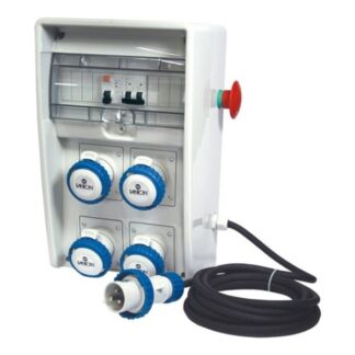 Quadro elettrico industriale Fanton 74324 ULISSE ASC IP65 4 prese CEE Quadro elettrico industriale (ord.min.1.00unità)