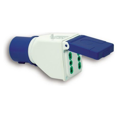 Adattatore presa elettrica Adattatore Fanton 73101 spina CEE 220V Blu e Bianco (ord.min.1.00 unità)